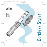 Braun C 20 Independent Steam Manuale utente