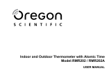 Oregon Scientific RMR202 / RMR202A Manuale utente