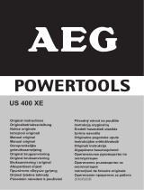 AEG US 400 XE Manuale del proprietario