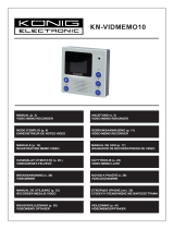 Konig Electronic KN-VIDMEMO10 Manuale utente