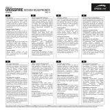 SPEEDLINK Crossfire Manuale utente