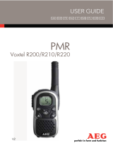 AEG PMR Voxtel R200 Manuale del proprietario