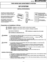 Aiphone GF-2B Manuale utente