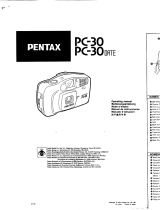 Pentax PC-30 DATE Manuale utente