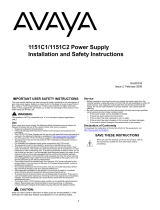 Avaya 1151C1/1151C2 Manuale utente