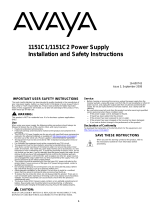 Avaya 1151C1/1151C2 Manuale utente