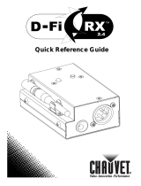 Chauvet Oven D-Fi 2.4 Rx Manuale utente