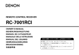 Denon RC-7001RCI Manuale utente