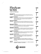 Eizo eizo flexscan s1501 Manuale utente