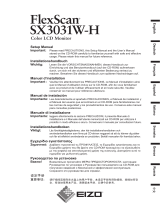 Eizo FlexScan SX3031W-H Manuale del proprietario