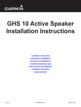 Garmin Active Speaker, Silver Guida d'installazione