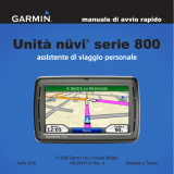 Garmin UNIT NVI 800 Manuale utente