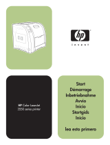 HP Color LaserJet 3550 Printer series Manuale utente