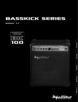 Hughes & Kettner Bass Kick 100 Manuale utente
