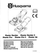 Husqvarna Master Garden S Manuale utente