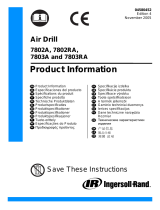 Ingersoll-Rand 7802RA Manuale utente