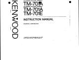 Kenwood TM-701E Manuale utente