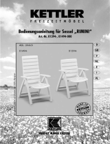 Kettler Patio Furniture 1494 Manuale utente