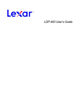 Lexar Media Lexar LDP-400 Manuale utente