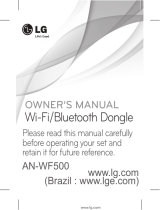 LG Electronics AN-WF500 Manuale utente