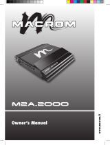 Macrom m2a 2000 Manuale utente
