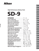 Nikon SD-9 Manuale utente