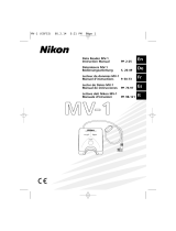 Nikon L-ENREGISTREUR DE DONNEES MV-1 Manuale utente