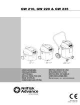 Nilfisk-Advance America GW 235 Manuale utente