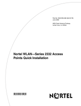 Nortel Networks 2332 Manuale utente