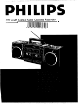 Philips AW 7520 Manuale utente