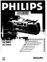 Philips AZ 8401 Manuale utente