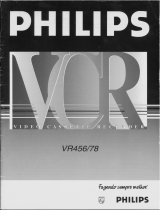 Philips VR456 Manuale utente