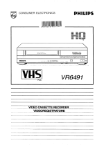 Philips VR6491 Manuale utente