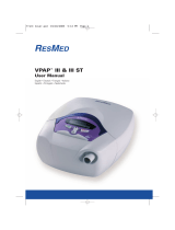 ResMed VPAP III & III ST Manuale utente