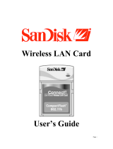 SanDisk Wireless LAN Card Manuale utente
