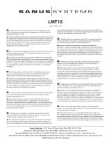 Sanus Systems LMT15 Manuale del proprietario