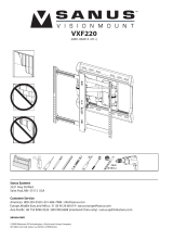 Sanus VXF220 Manuale del proprietario