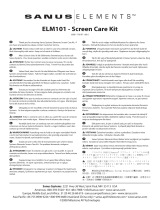Sanus SCREEN CARE KIT-ELM101 Manuale utente