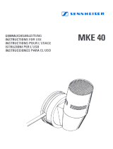 Sennheiser MKE 40 Manuale utente
