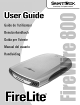 Smartdisk FireLite FireWire 800 Manuale utente