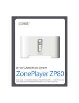 Sonos ZONEPLAYER 80 Manuale utente