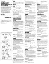 Sony AKA-SM1 Manuale utente