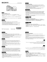 Sony DSC-HX9V/B Using Guide