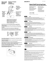 Sony LCM-FD88 Manuale utente