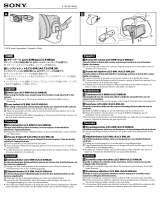 Sony LCS-EMB1A Informazioni importanti