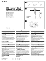 Sony MGS-X1 Manuale utente