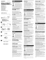 Sony MDR-EX81SL Manuale utente