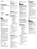 Sony PCGA-PRGT1 Manuale del proprietario