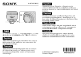Sony SAL50F14Z Istruzioni per l'uso