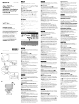 Sony Адаптер для изменения угла наклона VCT-TA1 Manuale utente